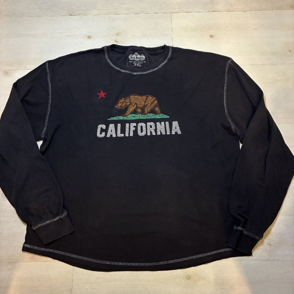 Red Jacket Men's Long-Sleeved T-Shirt/Sweatshirt Size 2XL